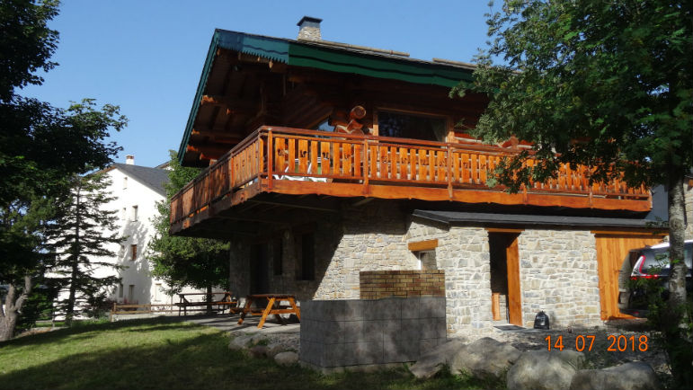 chalet en été