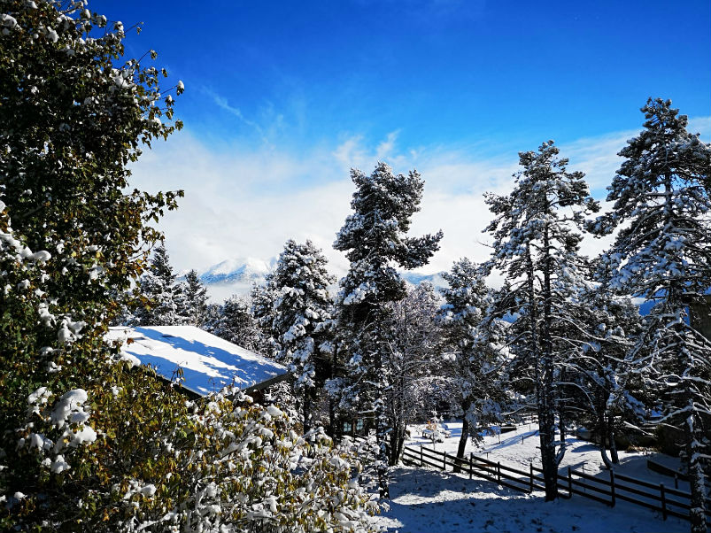 vue du chalet